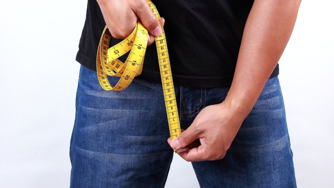 férfi pénisz mérése a bővítés előtt